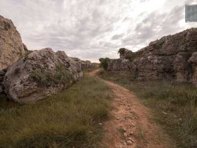 Non ci resta ora che raggiungere finalmente il litorale. Camminiamo su un sentiero situato al centro dell�antico letto del fiume: siamo circondati dall�alta roccia e ci sentiamo sempre pi� piccoli man mano che procediamo...